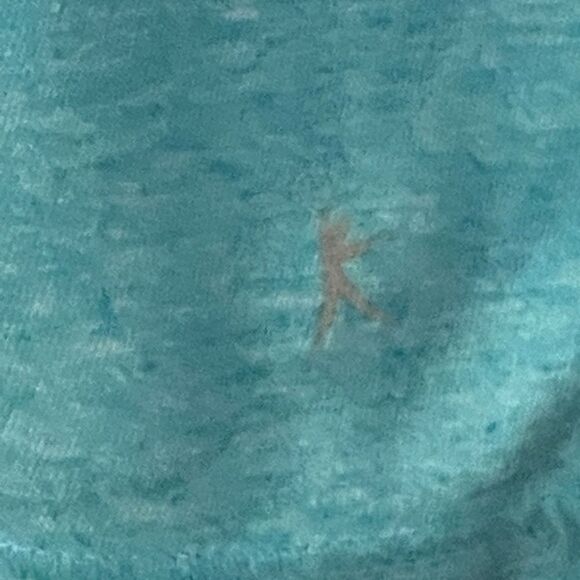 Medium Danskin Now semi fitted blue long sleeve lightweight stretch athletic top - Picture 7 of 10